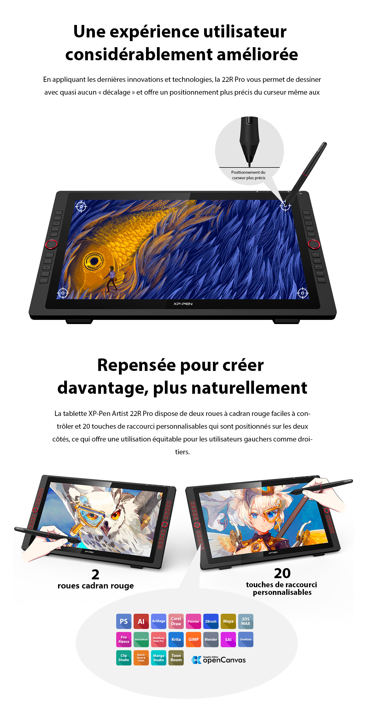 XPPen Artist 22R PRO detail