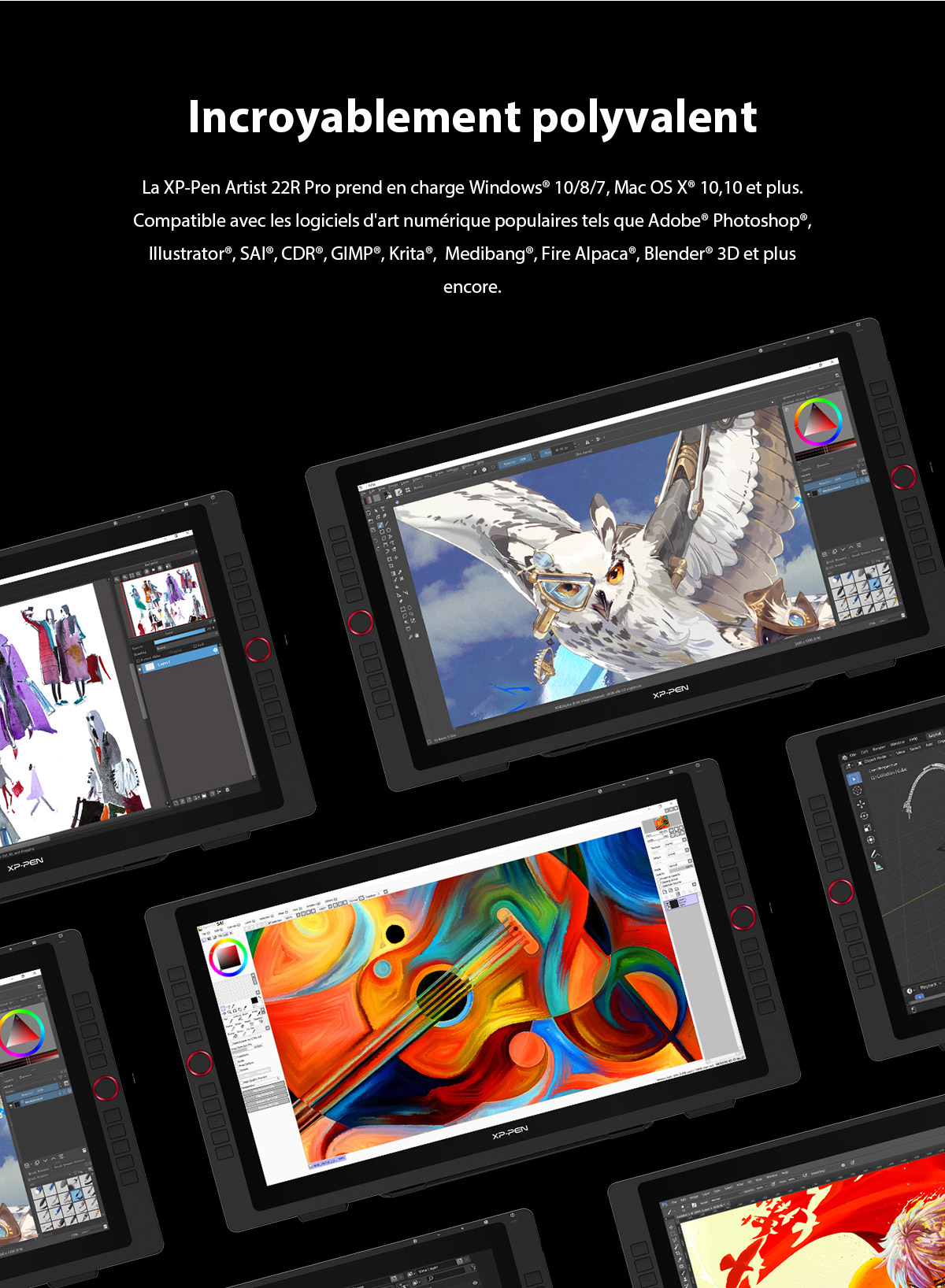 XPPen Artist 22R PRO detail