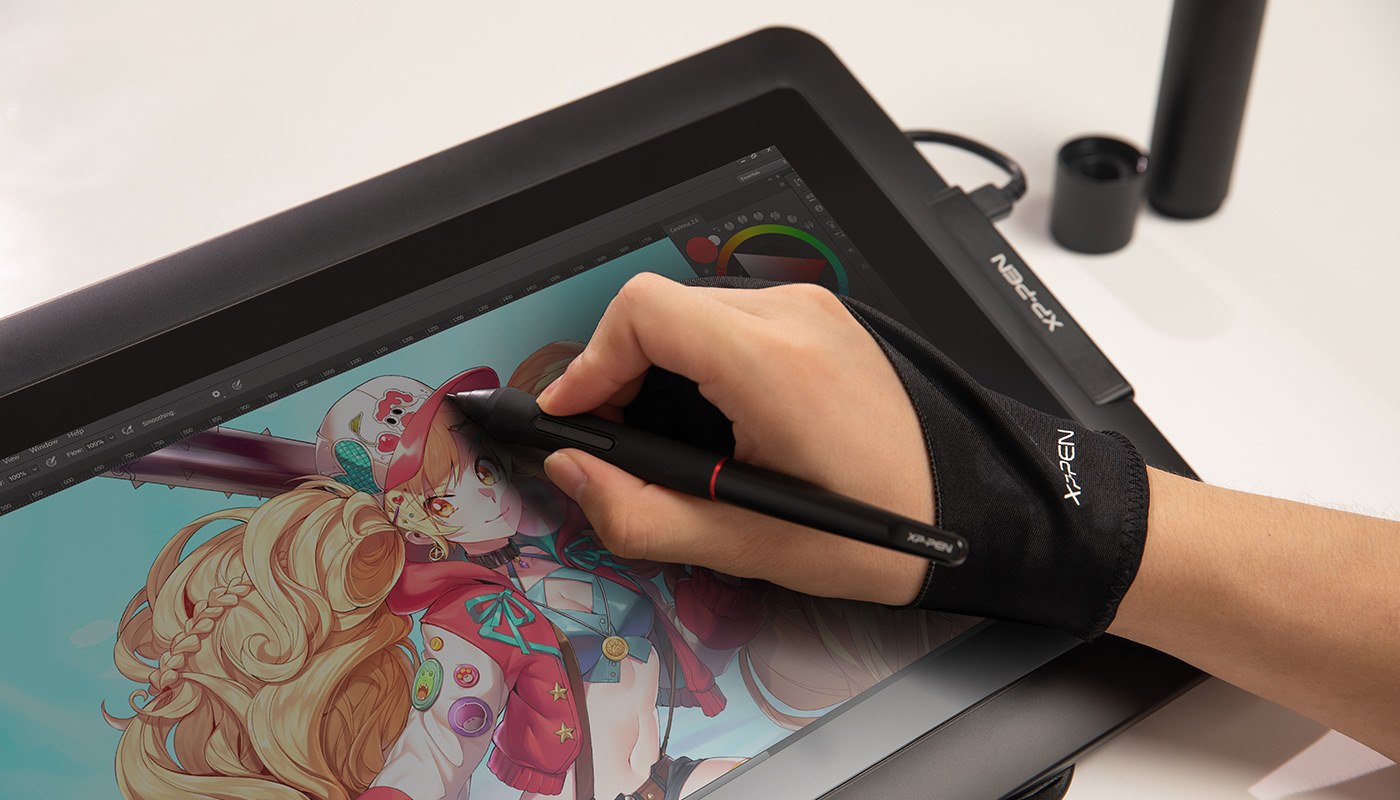 retouche photo , dessin vectoriel, illustration ,animation Con Tablette XP-Pen Artist 13.3 Pro