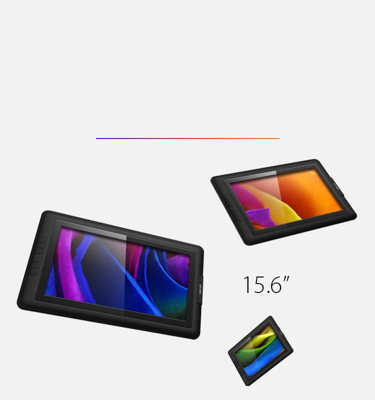 XP-Pen Artist 15.6 tablette Avec écran IPS d’une résolution 1920 x 1080