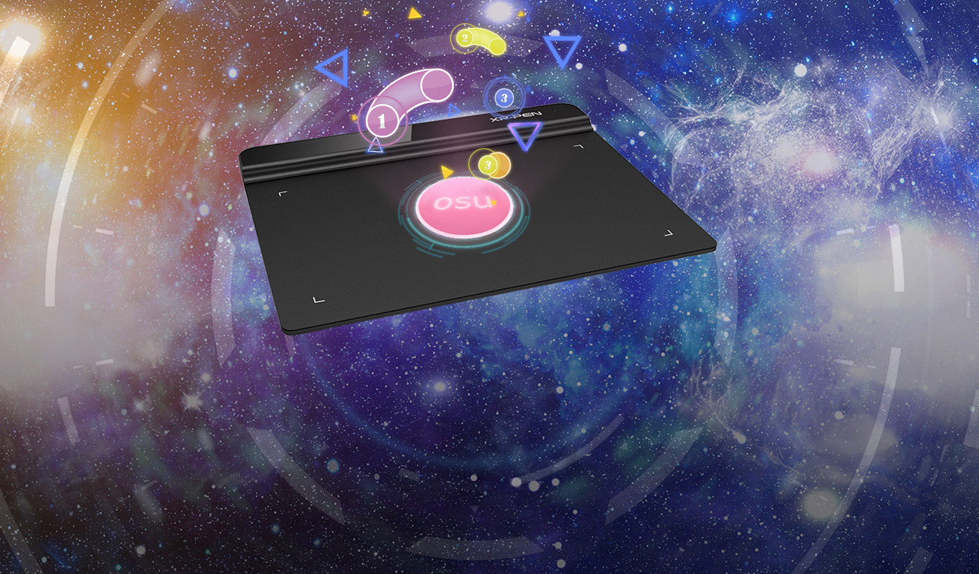 XP-Pen Star G640 Dessin tablette graphique portable Pour joueur OSU