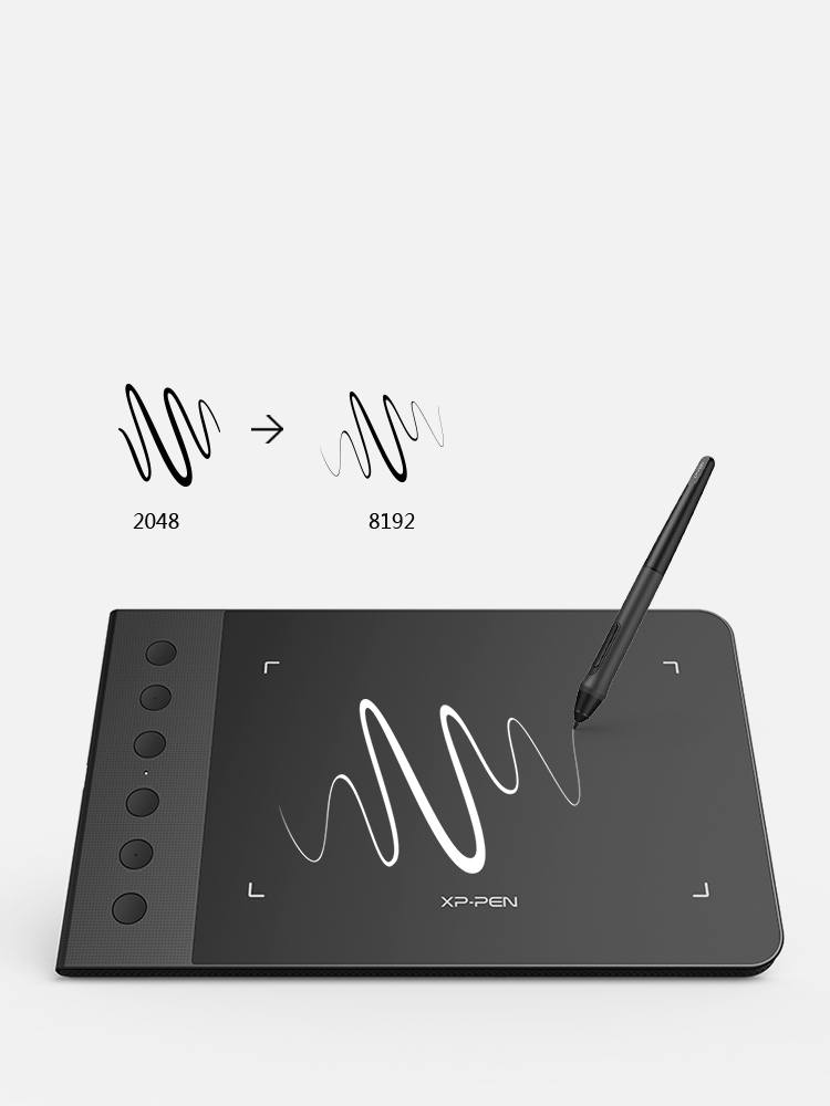 XP-Pen Star G640S Android tablette graphique avec 8192 niveaux de sensibilité à la pression